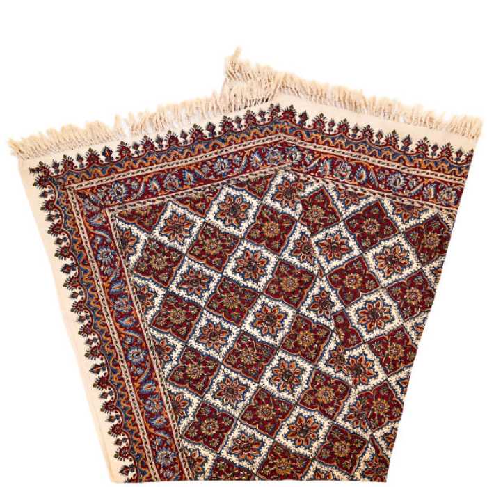 سفره قلمکار  اعلا طرح خشتی 6 نفره