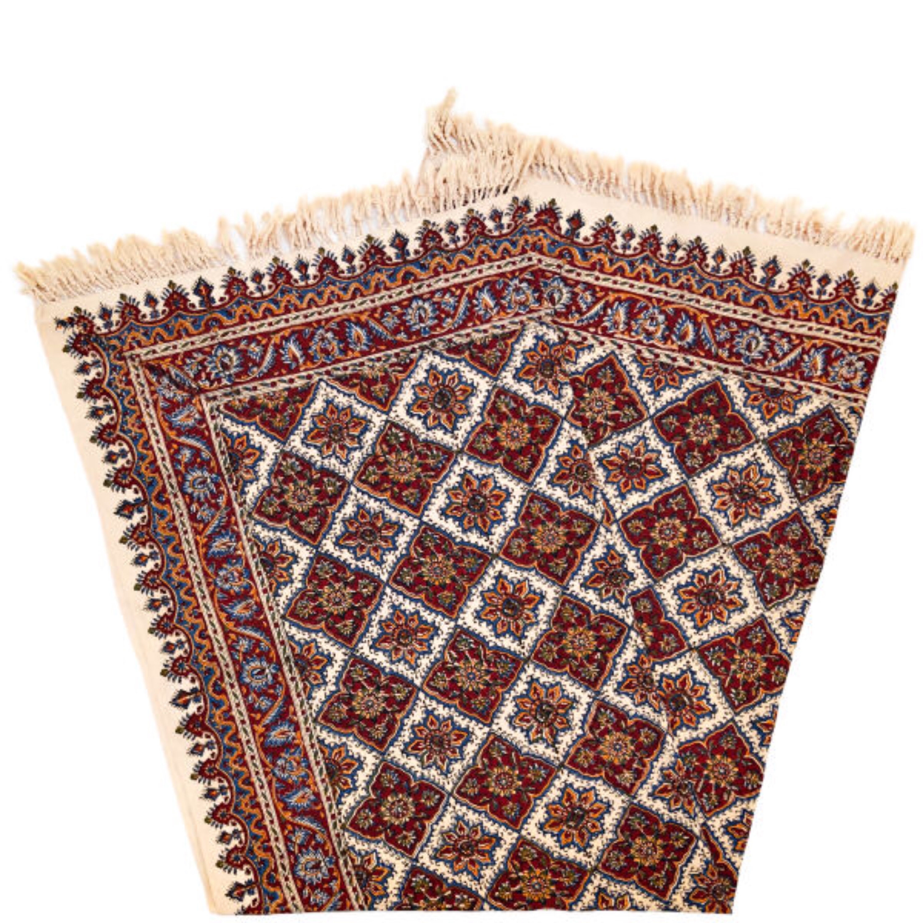 سفره قلمکار  اعلا طرح خشتی 6 نفره