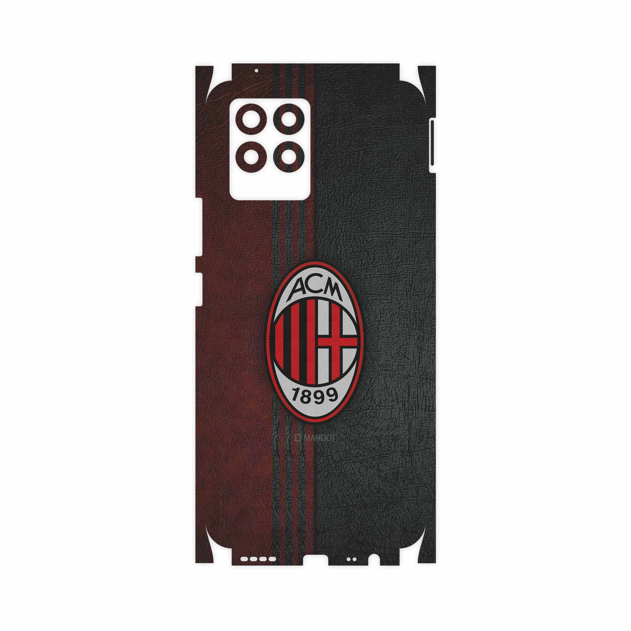 برچسب پوششی ماهوت مدل AC-Milan-FullSkin مناسب برای گوشی موبایل ریلمی 8 Pro