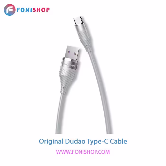 کابل شارژر و دیتای 5 آمپر تایپ سی دودا Dudao مدل L1Pro