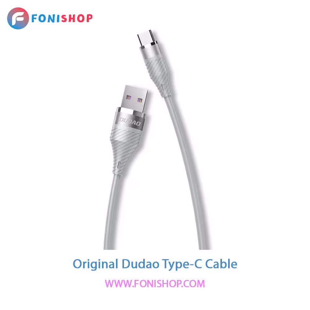 کابل شارژر و دیتای 5 آمپر تایپ سی دودا Dudao مدل L1Pro