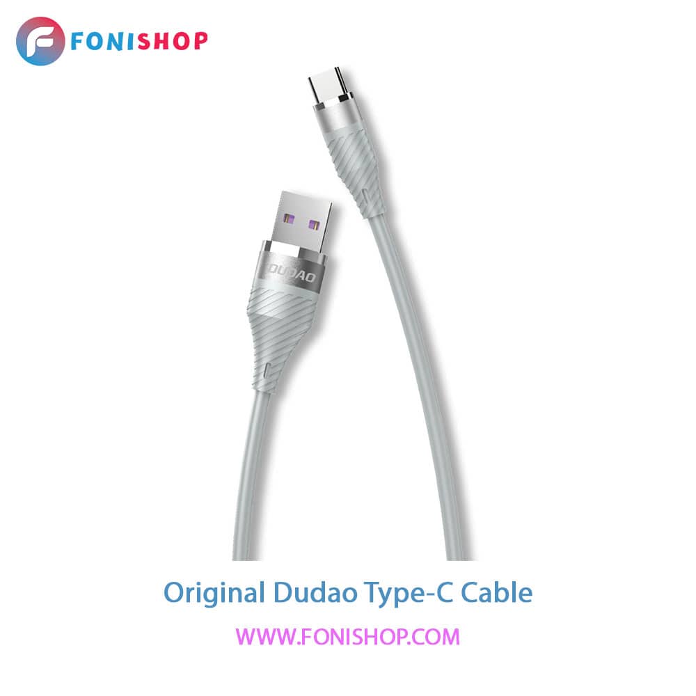 کابل شارژر و دیتای 5 آمپر تایپ سی دودا Dudao مدل L1Pro