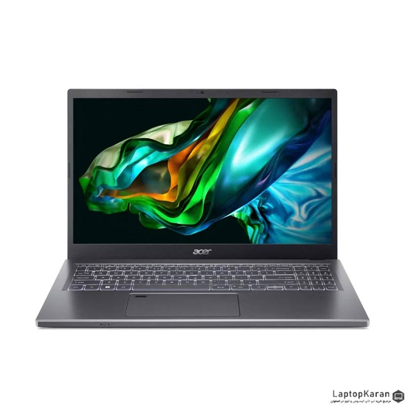 لپ تاپ ایسر مدل A515 پردازنده i7(1335U) رم 16GB حافظه 1TB SSD گرافیک RTX 2050 4GB - لپتاپ کاران