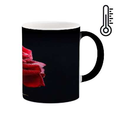 ماگ حرارتی 
کاکتی طرح گل رز مدل mgh18047