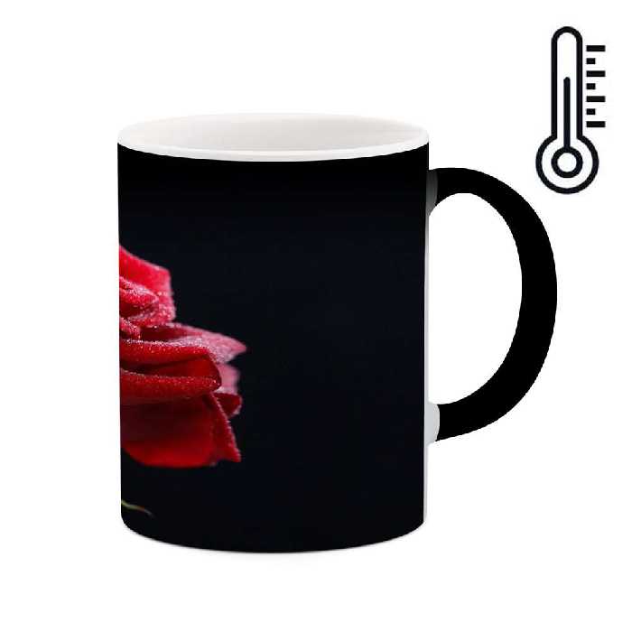 ماگ حرارتی 
کاکتی طرح گل رز مدل mgh18047