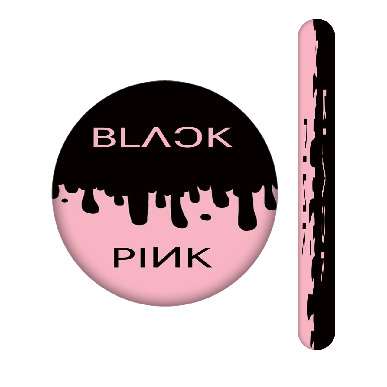 سوهان ناخن مندیکس مدل BLACK  PINK کد 2345 به همراه آینه جیبی