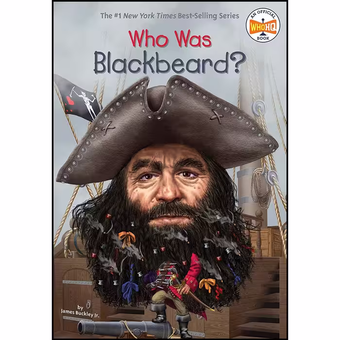کتاب زبان اصلی Who Was Blackbeard انتشارات Penguin Workshop