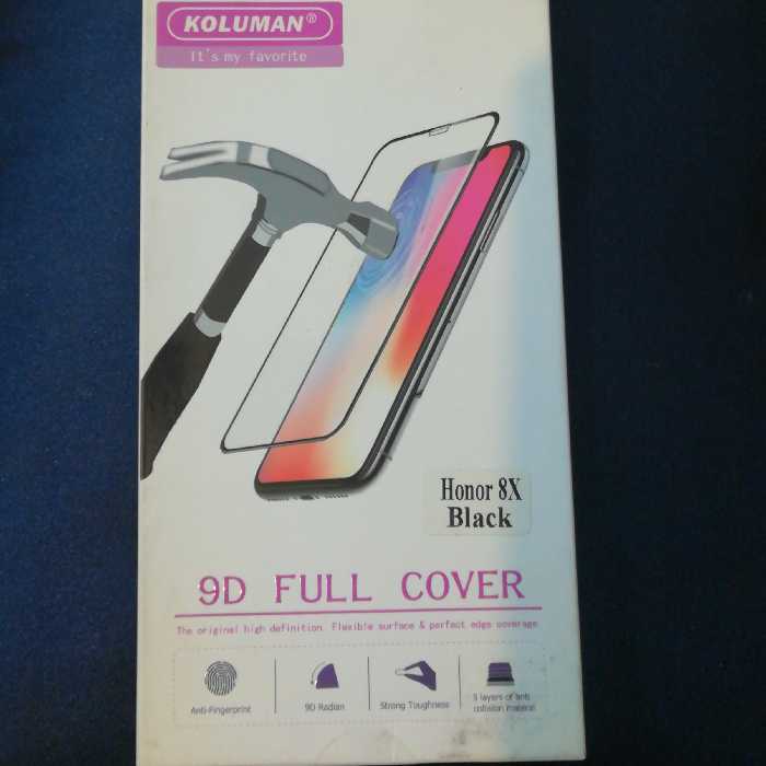  گلس  هونر    honor  8 X  black