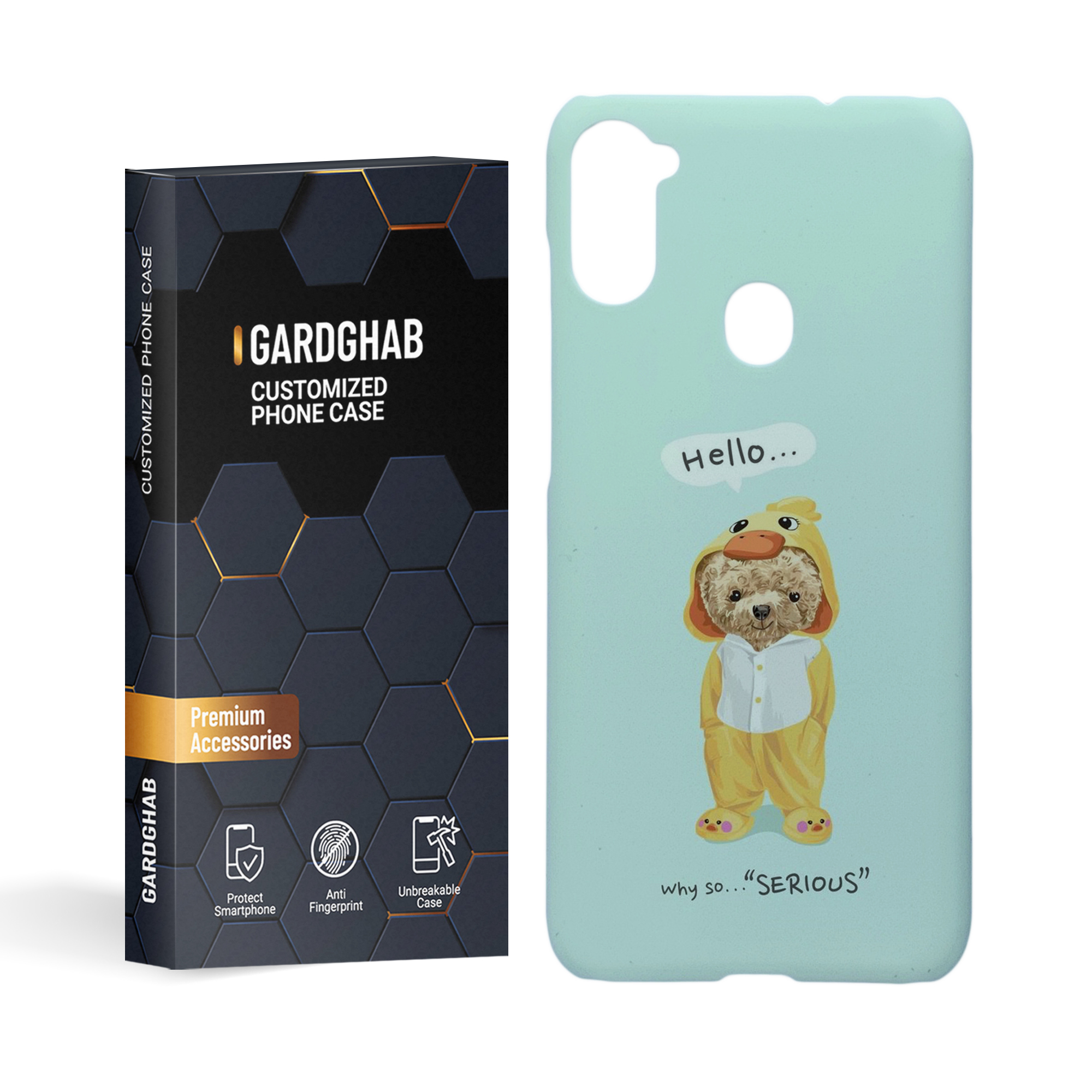 کاور گارد قاب مدل فانتزی مناسب برای گوشی موبایل سامسونگ galaxy a11