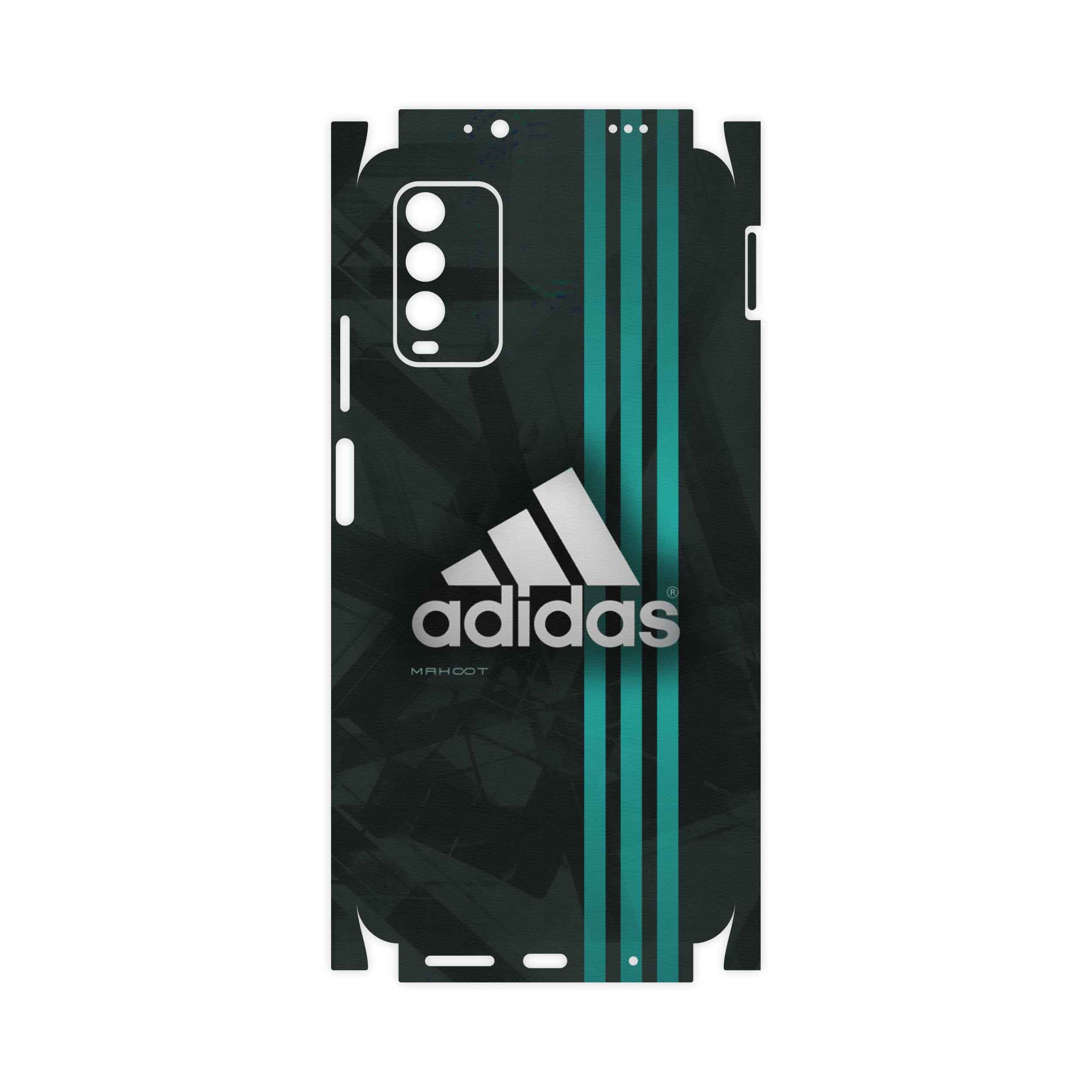 برچسب پوششی ماهوت مدل adidas-Logo-FullSkin مناسب برای گوشی موبایل شیائومی Redmi Note 9 4G