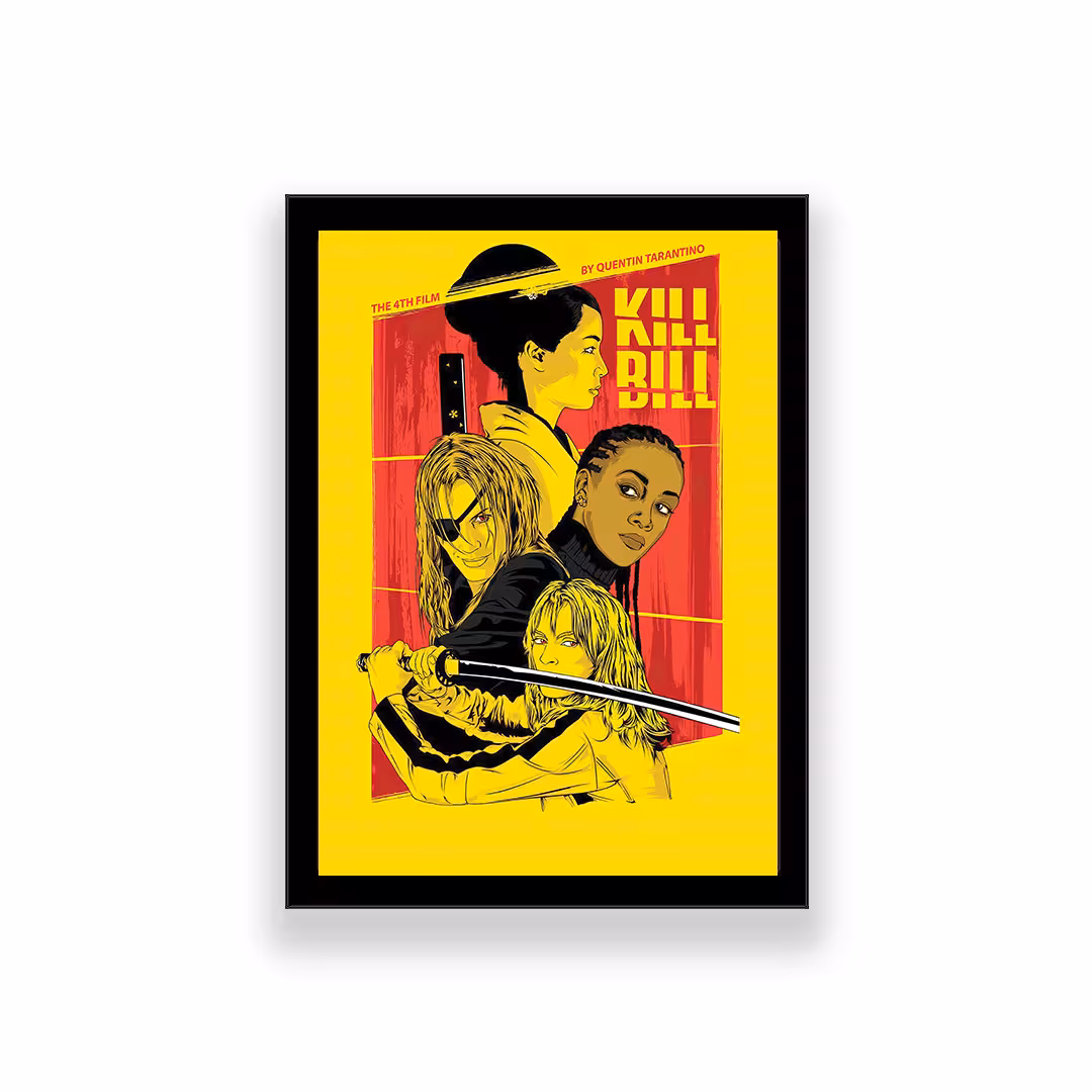 تابلو طرح فیلم kill bill 
