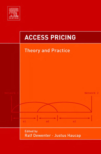 خرید و دانلود نسخه کامل کتاب Access Pricing: Theory and Practice