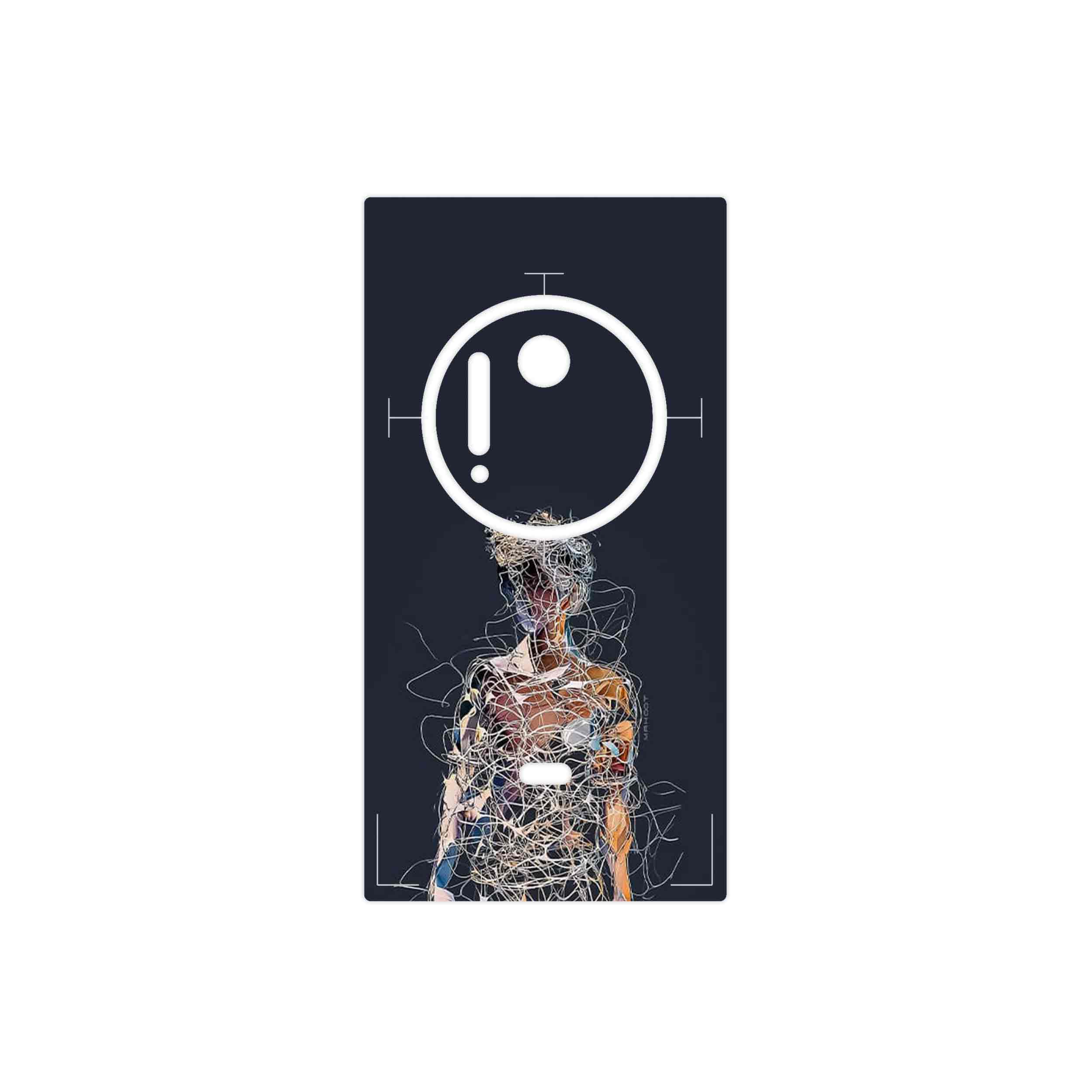 برچسب پوششی ماهوت مدل Strings Digital Art 1 مناسب برای گوشی موبایل نوکیا Lumia 1020