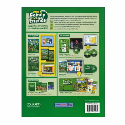 کتاب Family and Friends 3 اثر Tamzin Thompson and Naomi Simmons انتشارات الوندپویان