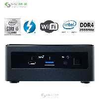 کامپیوتر کوچک اینتل NUC10i5FNH 4GB 1TB 120GB M2