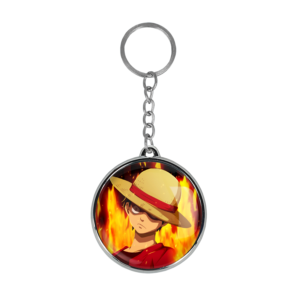 جاکلیدی خندالو طرح لوفی انیمه وان پیس مدل دوطرفه کد 1722217218