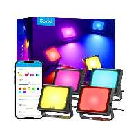 خرید چراغ هوشمند Govee RGBICWW LED Smart Flood Lights H7060 با بهترین قیمت