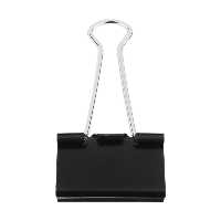 گیره کاغذ مدل دوبل سایز 15 میلی متر مجموعه 12 عددی