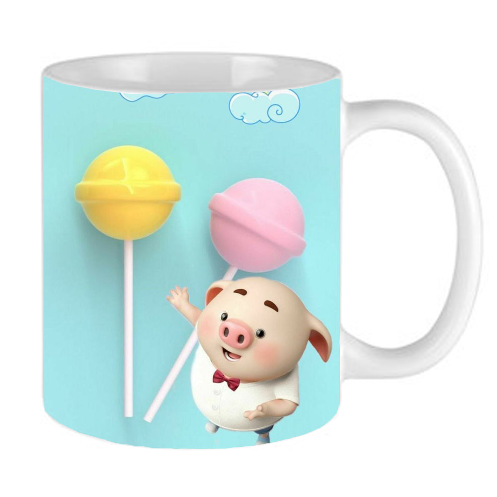 ماگ طرح آبنبات چوبی مدل 07