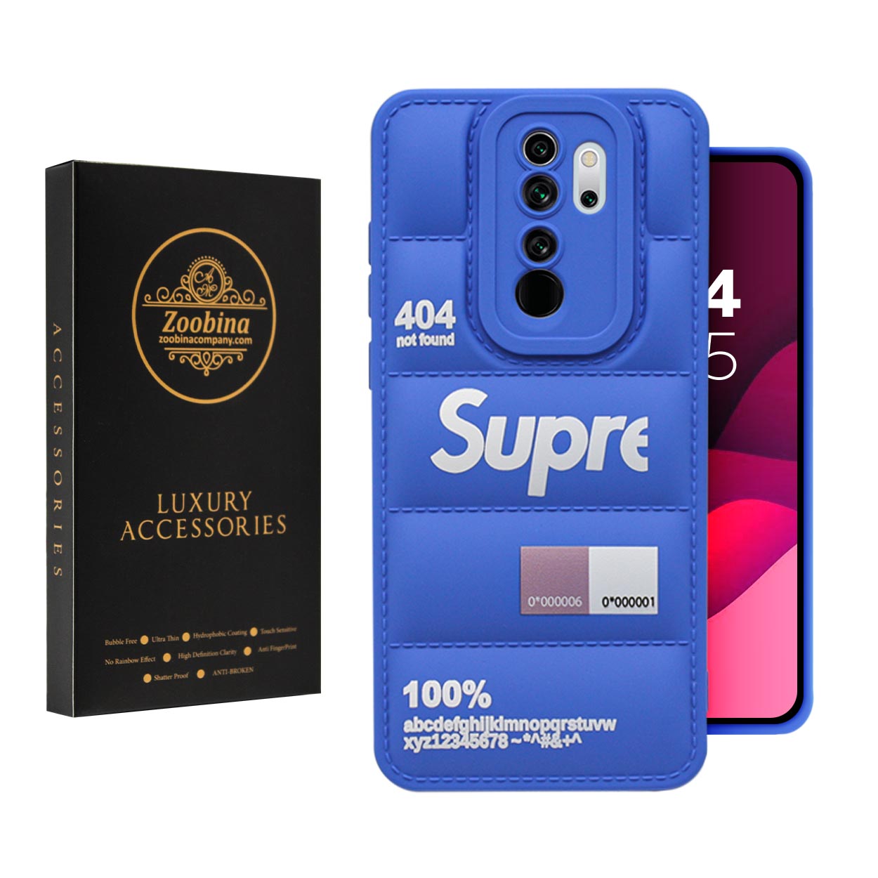 کاور زوبینا مدل Elliot مناسب برای گوشی موبایل شیائومی Redmi Note 8 Pro