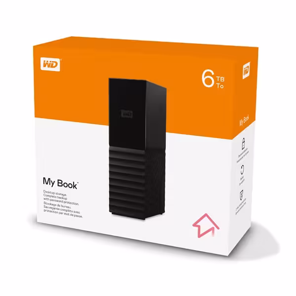 هارد اکسترنال وسترن دیجیتال Western Digital My Book ظرفیت 6 ترابایت - دوسو آی تی