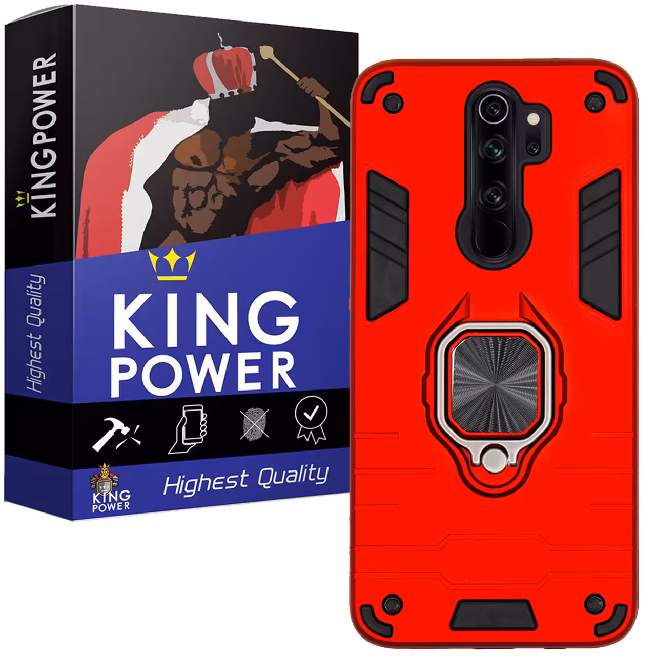 کاور کینگ پاور مدل ASH22 مناسب برای گوشی موبایل شیائومی Redmi Note 8 Pro