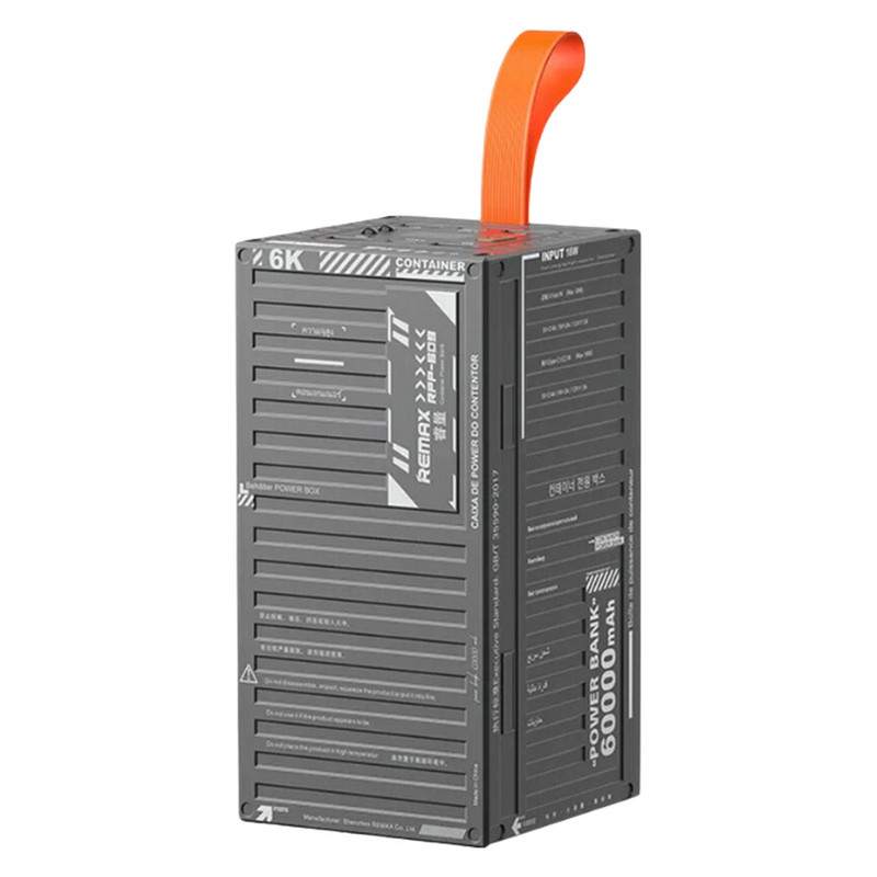پاوربانک ریمکس مدل RPP-609 ظرفیت 60000 میلی آمپر ساعت | کالا مکس
