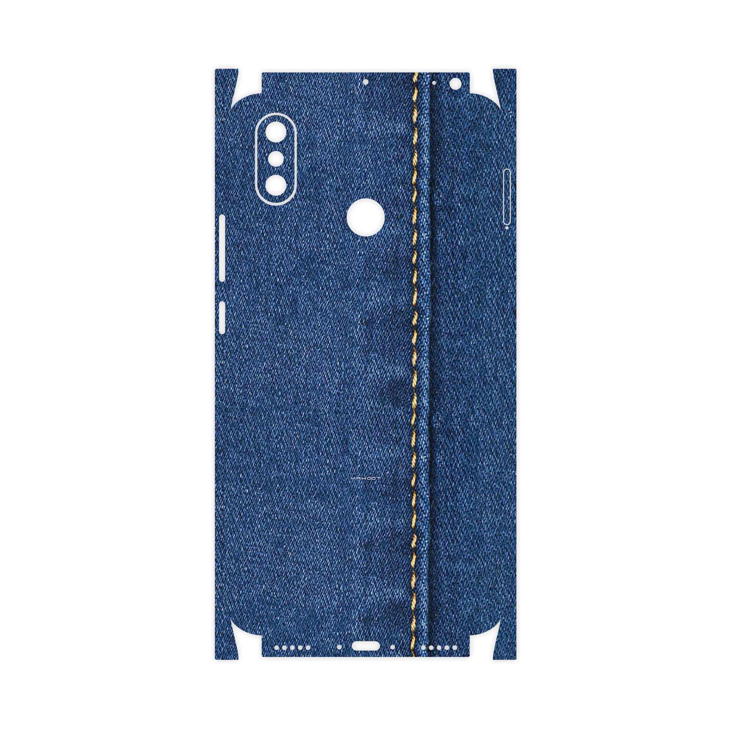 برچسب پوششی ماهوت مدل Fabric Texture 8-FullSkin مناسب برای گوشی موبایل شیائومی Mi Max 3