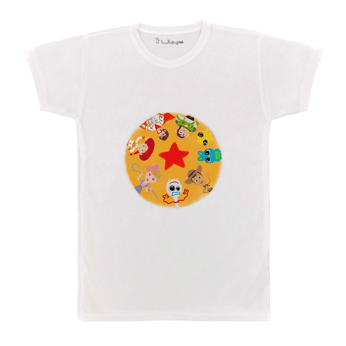 تی شرت بچگانه پرمانه طرح toy story کد pmt.3047