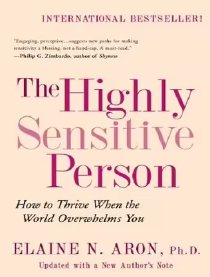 کتاب The Highly Sensitive Person شخص بسیار حساس  (متن کامل)