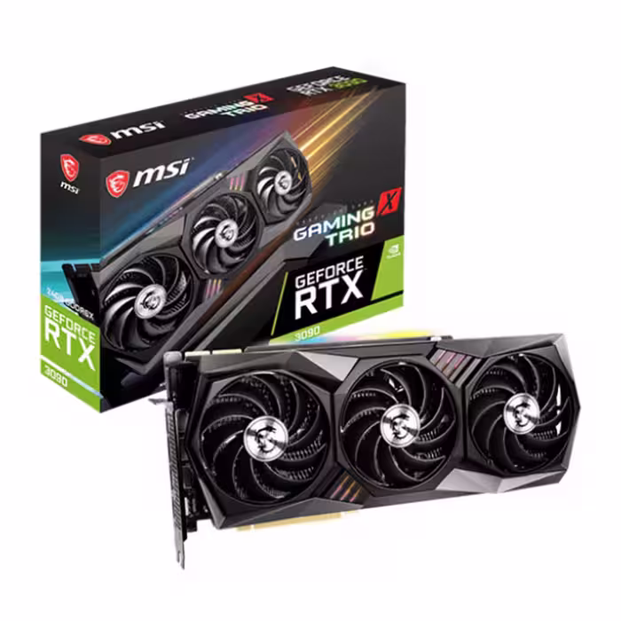 کارت گرافیک ام اس آی  GeForce RTX 3090 GAMING X TRIO 24G
