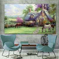  تابلو بوم طرح خانه رویایی مدل SDB178