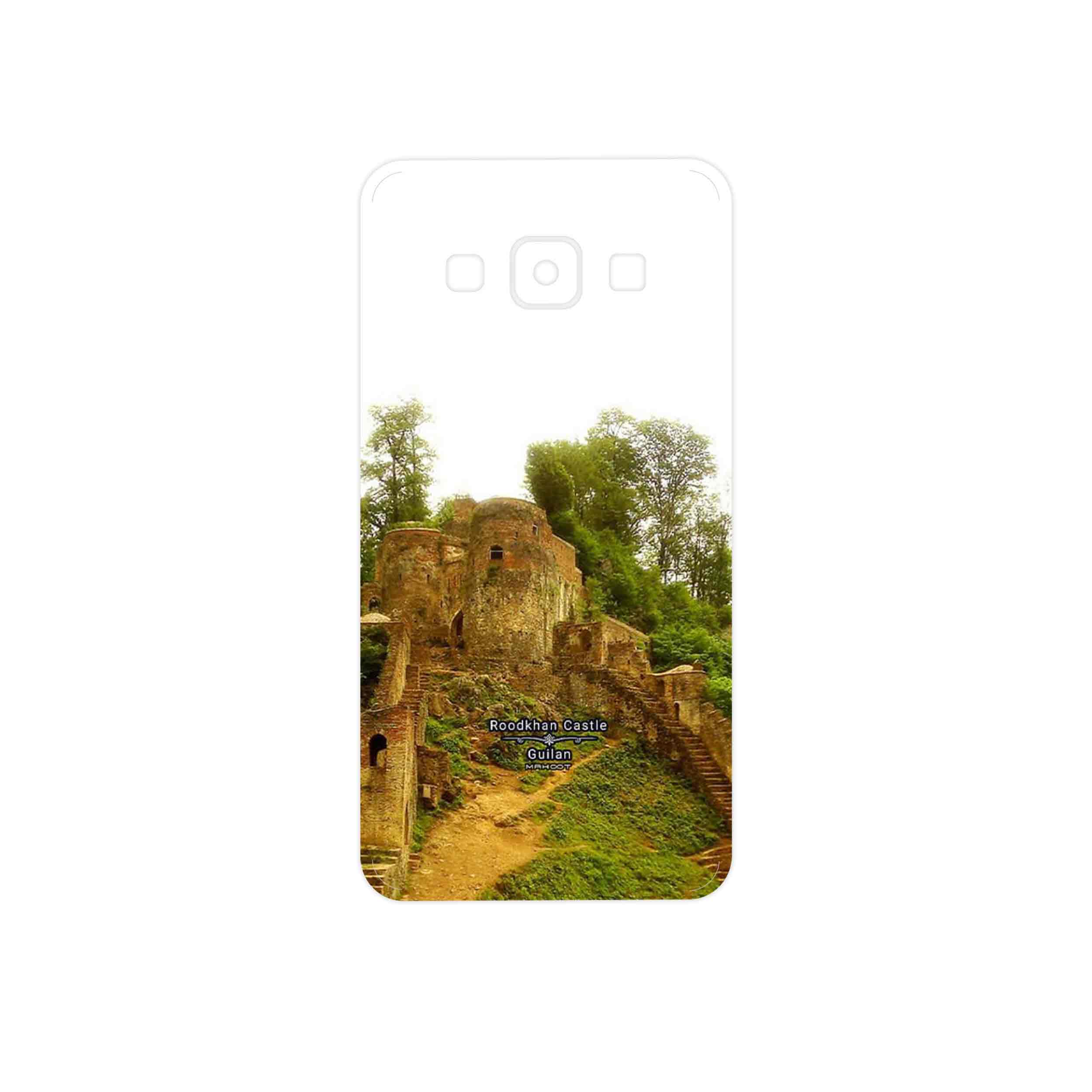 برچسب پوششی ماهوت مدل Roodkhan Castle مناسب برای گوشی موبایل سامسونگ Galaxy A3