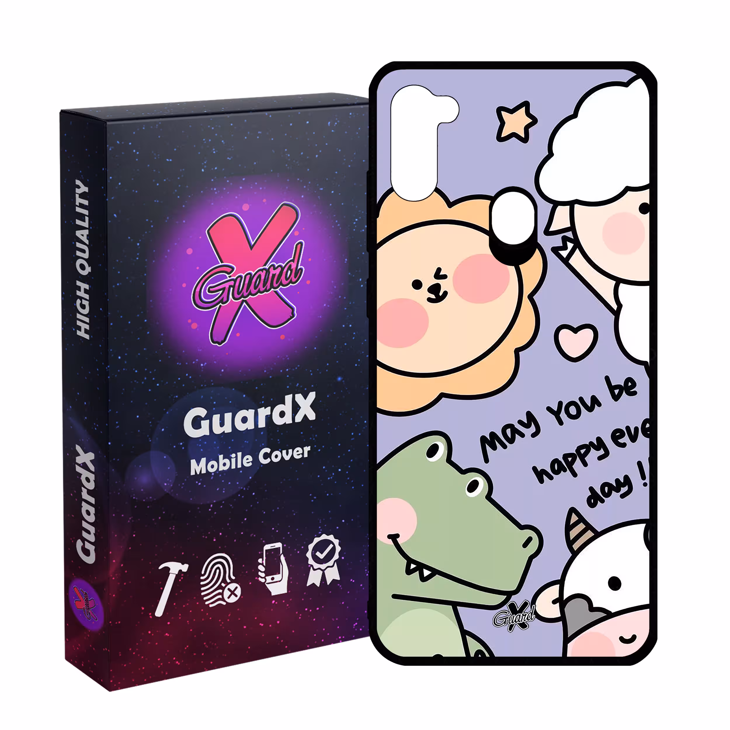 کاور گارد ایکس طرح Cute مدل Glass10567 مناسب برای گوشی موبایل سامسونگ Galaxy A11/M11
