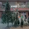 درخت کریسمس مدل  210 نوک برفی