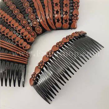 شانه سر طرح چوب