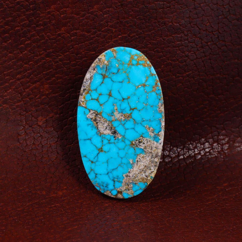 نگین فیروزه شجری کد 14490 - جواهری مشاهیر