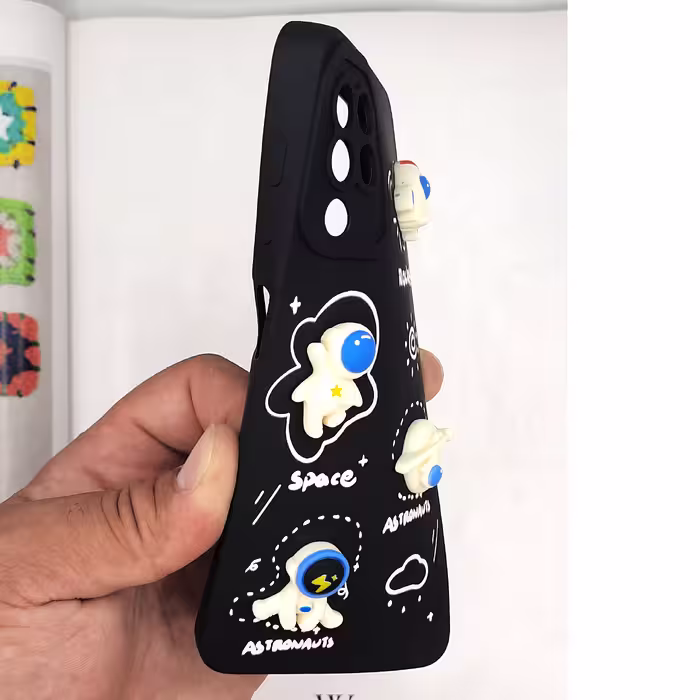 کاور لجندری کینگ مدل سفینه و فضانورد مناسب برای گوشی موبایل سامسونگ Galaxy A13 4G