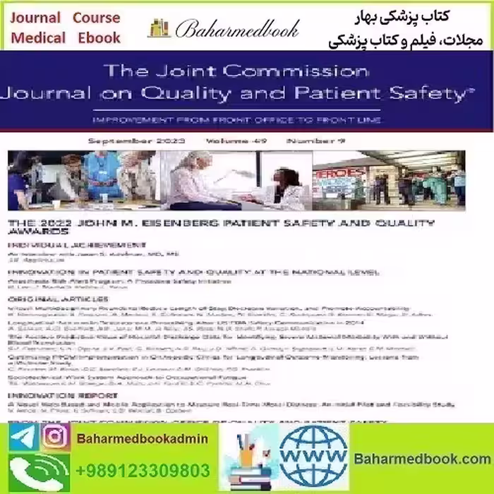 The Joint Commission Journal on Quality and Patient Safety Vol