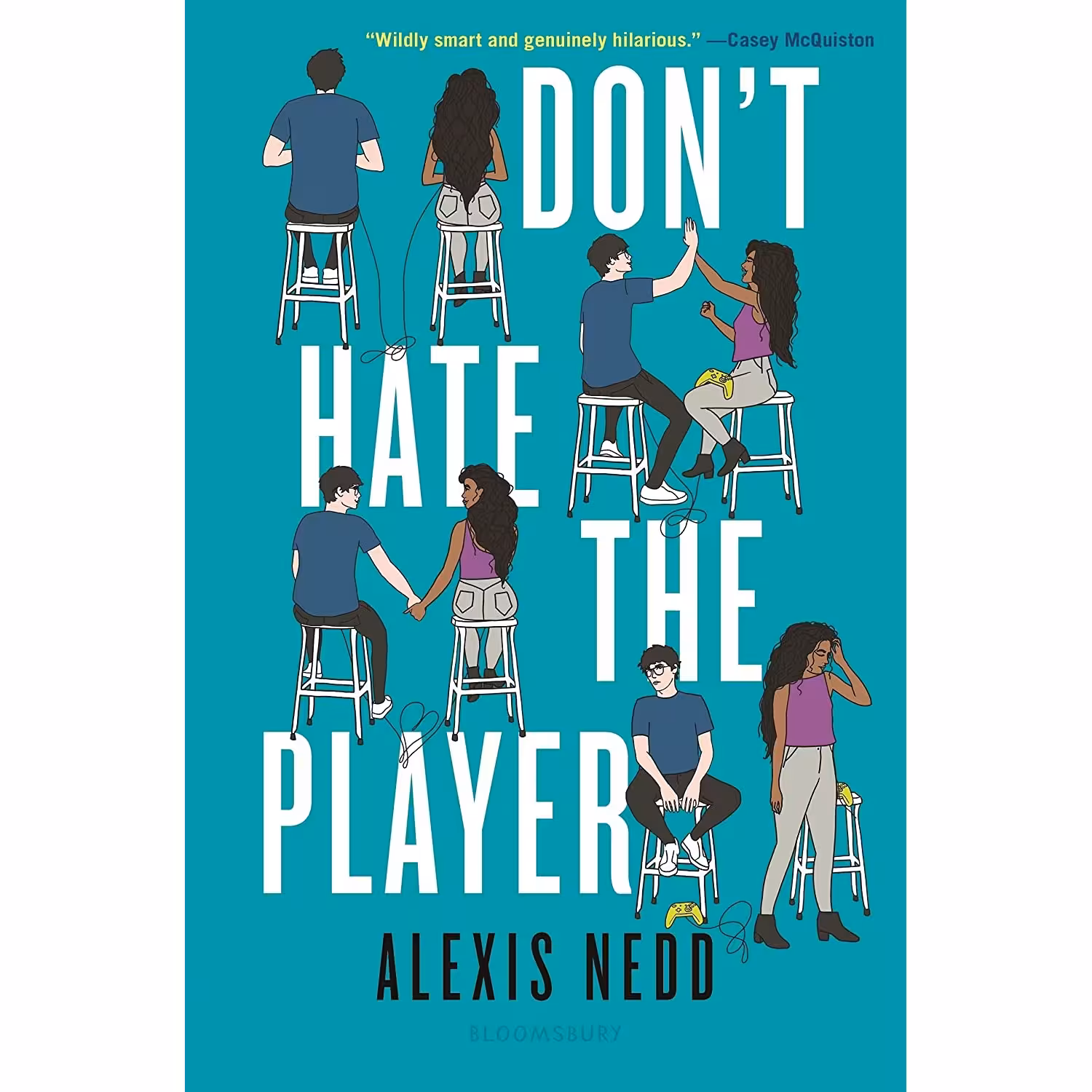 کتاب Don,t Hate the Player اثر Alexis Nedd انتشارات Bloomsbury YA