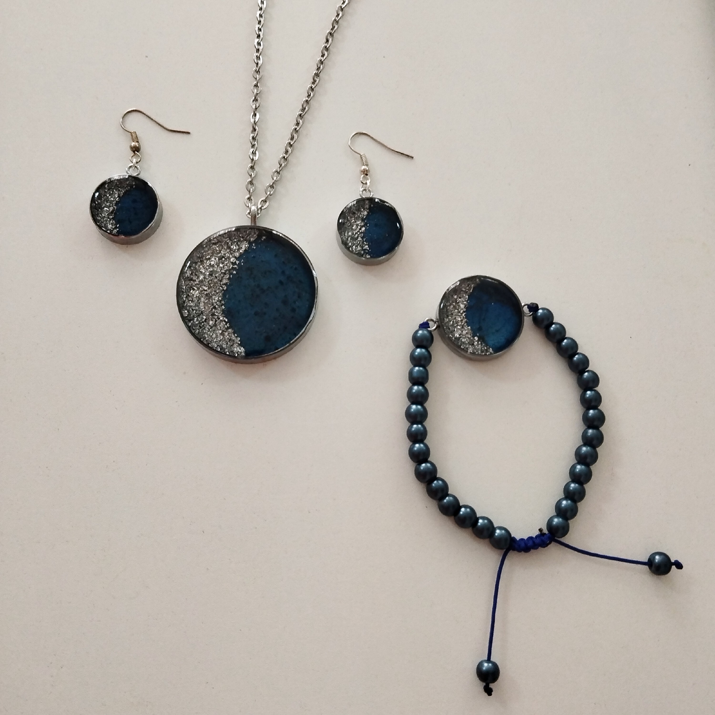 ست رزینی طرح ماه