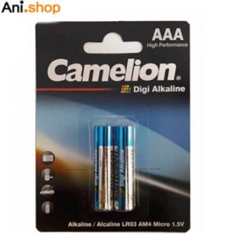 باتری نیم قلمی 2 تایی کملیون دیجی آلکالاین  ez-38