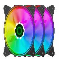 خرید فن خنک کننده گیم مکس Fan Game Max RQ300 RGB با بهترین قیمت