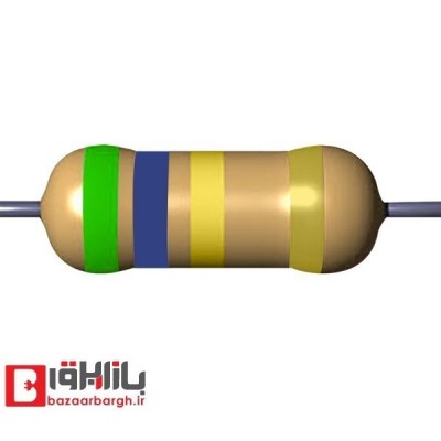 مقاومت 5.6 اهم 1/8 وات 5 درصد