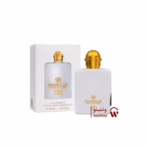 عطر ادکلن زنانه تروساردی دونا فراگرنس ورد مارکویی کد 151 (Marque Collection Trussardi Donna) حجم 25 میل