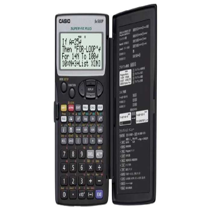 ماشین حساب مهندسی کاسیو FX5800 (اصلی با گارانتی شرکتی)