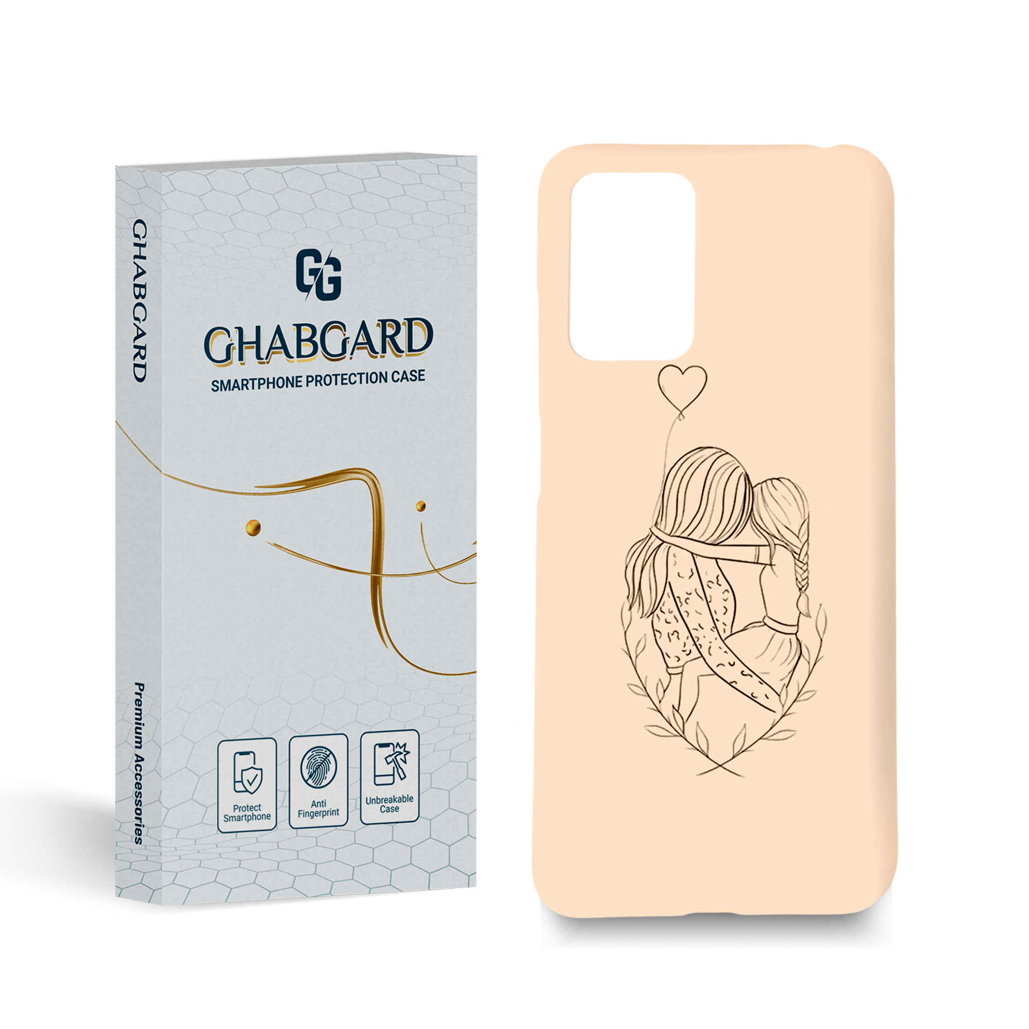 کاور قاب گارد مدل دخترانه مناسب برای گوشی موبایل شیائومی Redmi 10/ 10 prime