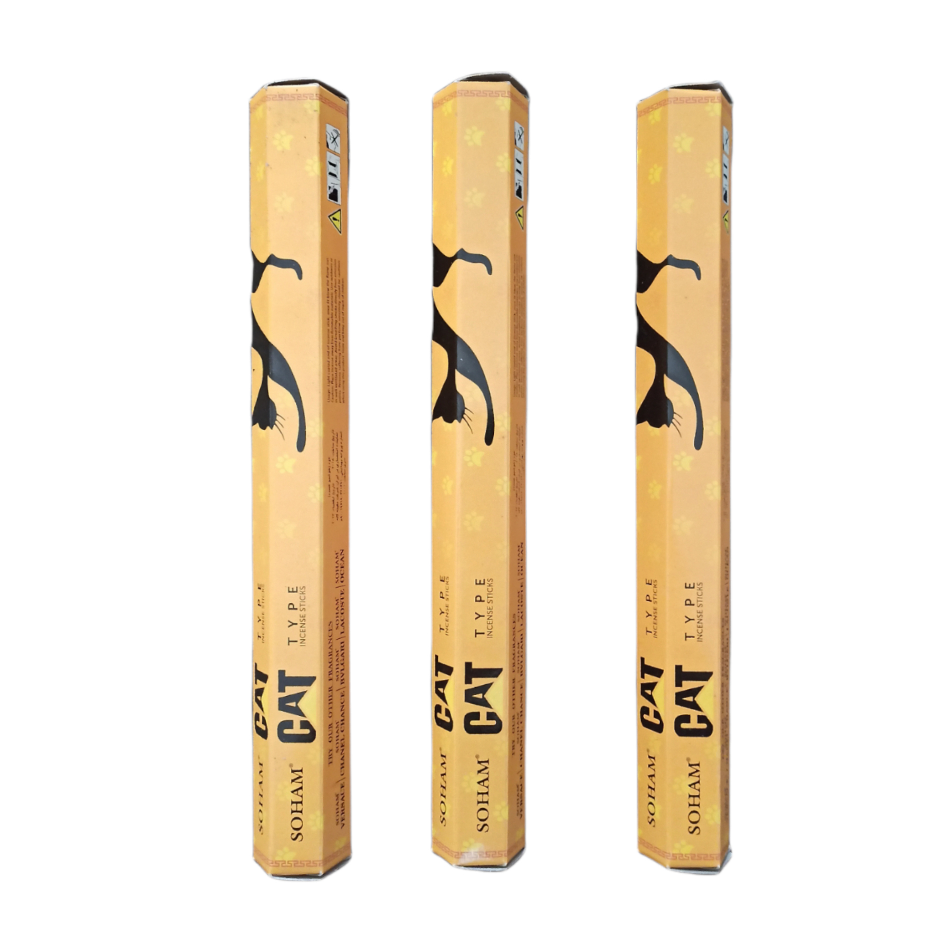 عود سوهام مدل CAT بسته 3 عددی