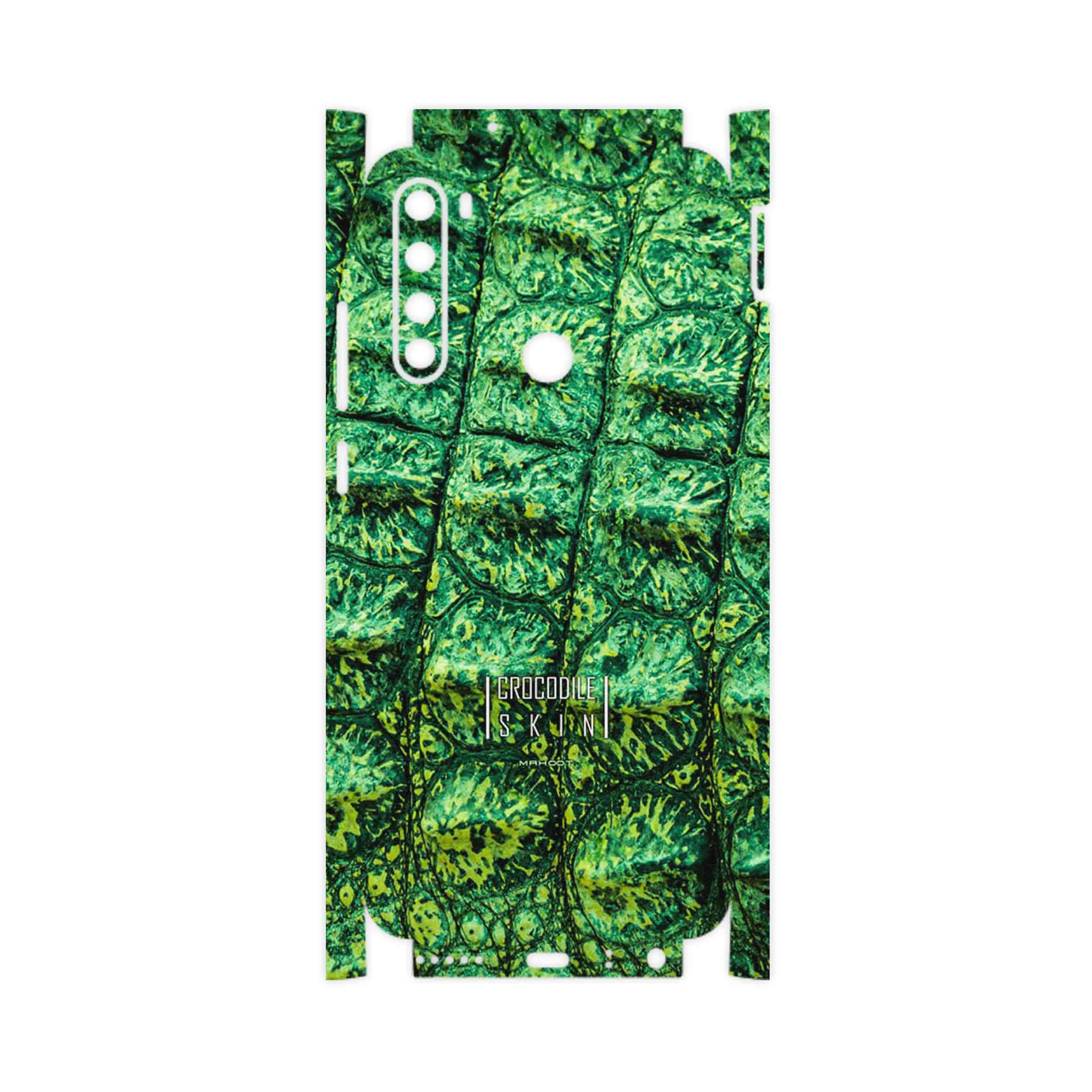 برچسب پوششی ماهوت مدل Crocodile Skin-FullSkin مناسب برای گوشی موبایل شیائومی Redmi Note 8 2021