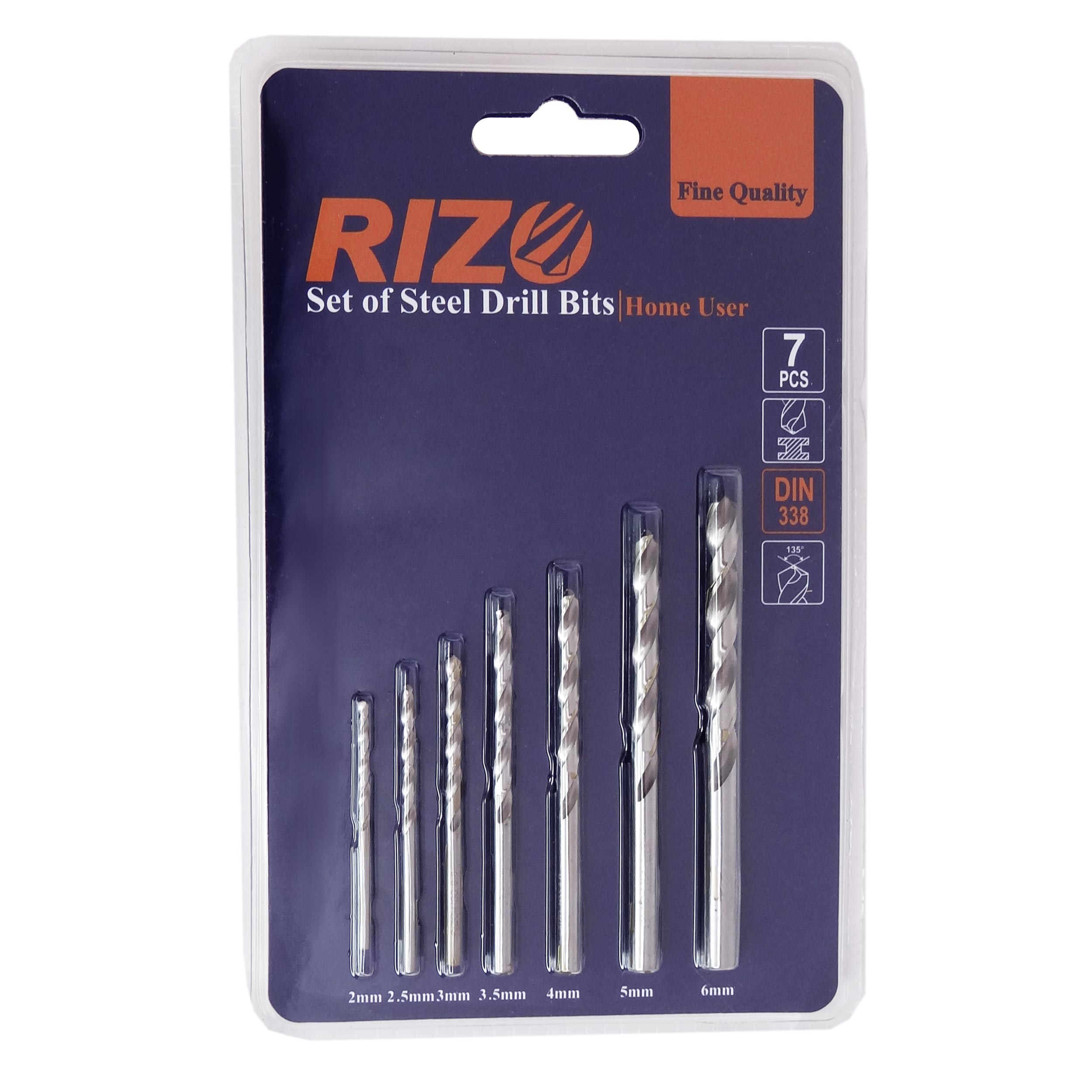 مته ریزو مدل MMA-7P-RO مجموعه 7 عددی